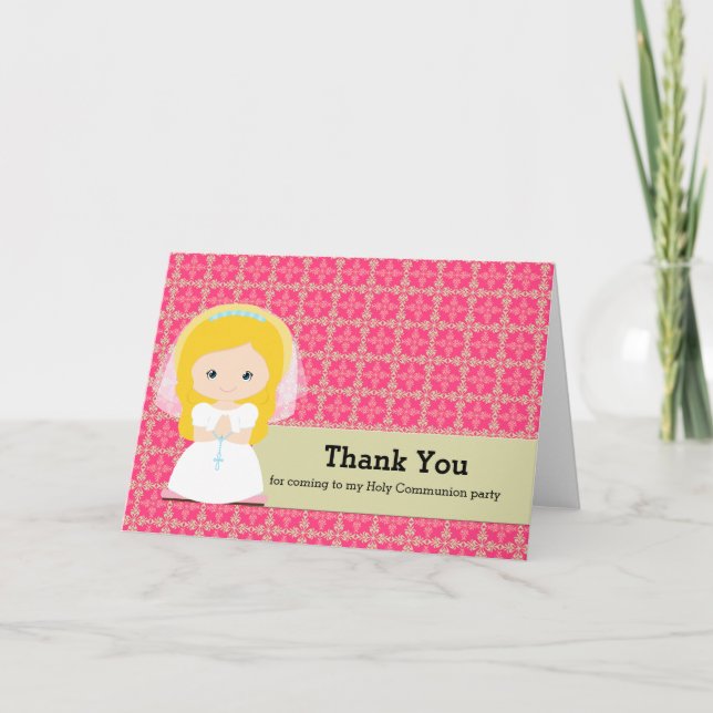 Holy Communion Thank you (Front)