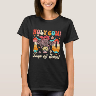 Holy Cow 100 Days Of School 100th Day Smarter Teac T-Shirt