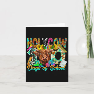 Holy Cow 100 Days Of School Western 100 Days Smart Card