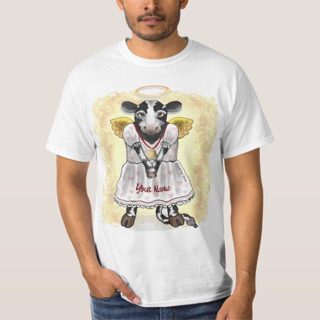 Holy Cow  Angel   T-Shirt (Front)