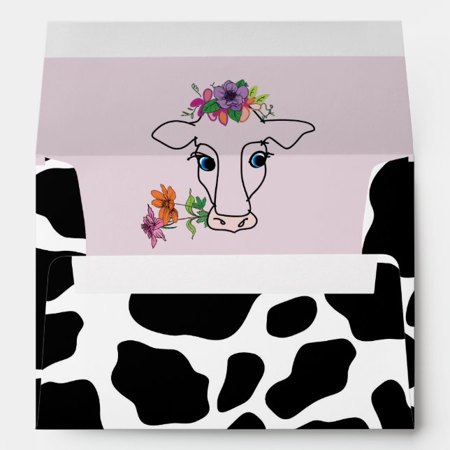 Holy Cow Birthday Envelope (Back (Bottom))