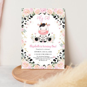 Holy Cow Birthday Invitation