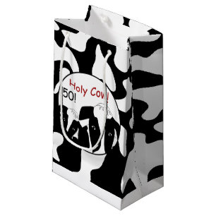 Holy Cow Birthday SGB Small Gift Bag