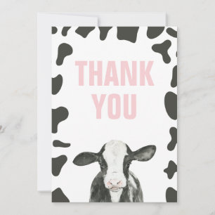 Holy Cow Birthday Thank You Cards