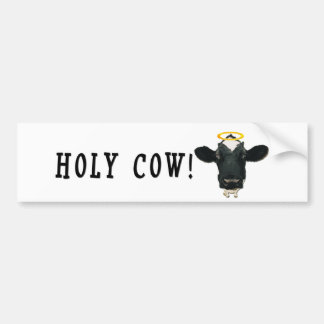 Holy Cow! Bumper Sticker