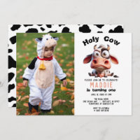 Holy Cow Caricatures I’m One Cowgirl 1st Birthday 