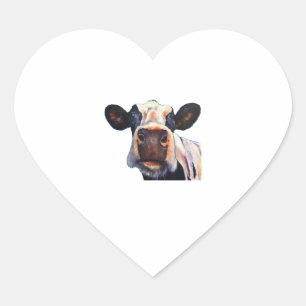 Holy Cow Classic T-Shirt Heart Sticker