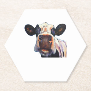 Holy Cow Classic T-Shirt Paper Coaster