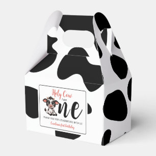 Holy Cow First Birthday Favour Box