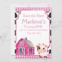 Holy Cow First Birthday   