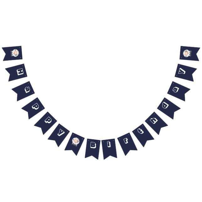 Holy Cow Funny Over The Hill Birthday Celebration Bunting (All)