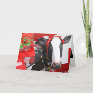 Holy Cow Greeting Card