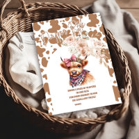 Holy Cow Highland Cow   Diapper Raffle