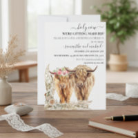 Holy Cow Highland Wedding