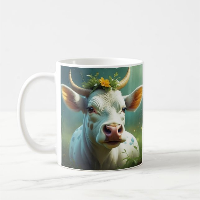 Holy Cow, I Need Some Coffee Funny Coffee Mug (Left)