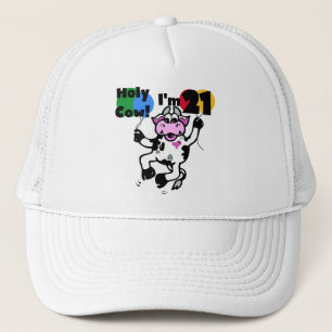 Holy Cow I'm 21 Tshirts and Gifts Trucker Hat