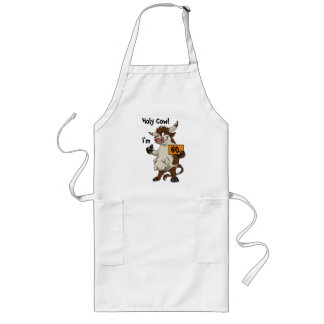 Holy Cow I'm 60 Funny 60th Birthday Gift Apron