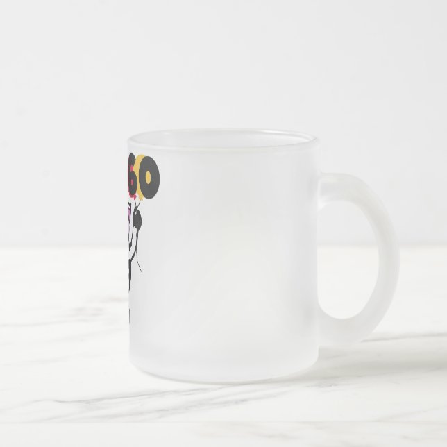 Holy Cow I'm 60 Tshirts and Gifts Frosted Glass Coffee Mug (Right)