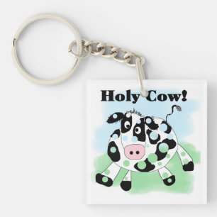 Holy Cow Key Ring