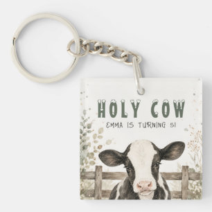 Holy Cow Keychain