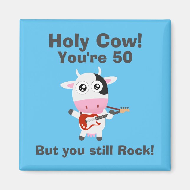 Holy Cow! Magnet (Front)