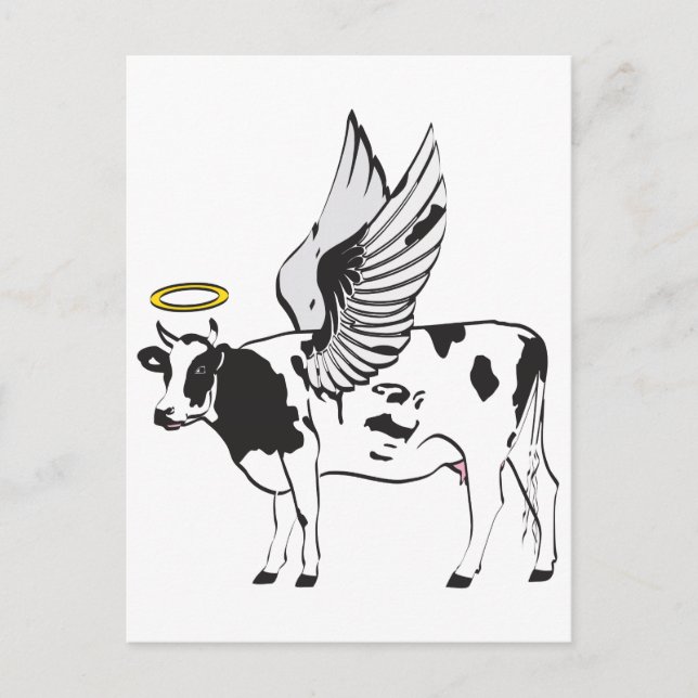 HOLY COW POSTCARD (Front)