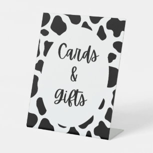 Holy Cow Print Birthday Cards and Gifts Sign