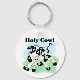 Holy Cow Tshirts and Gifts Key Ring