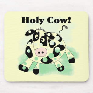 Holy Cow Tshirts and Gifts Mouse Mat