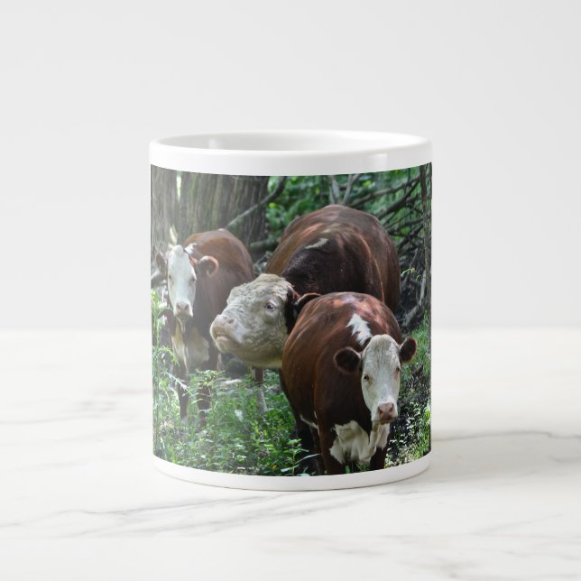 Holy Cow You're 40 Birthday Mug (Front)