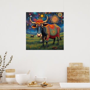 Holy Cows in Diwali Disguise Poster
