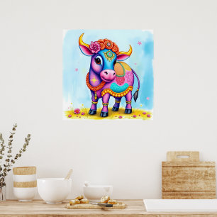 Holy Cows in Diwali Disguise Poster