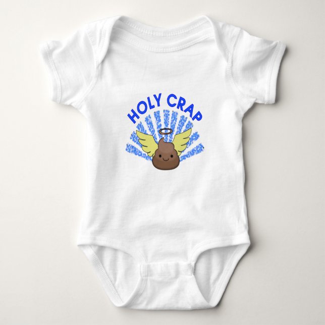Holy Crap Baby Bodysuit (Front)