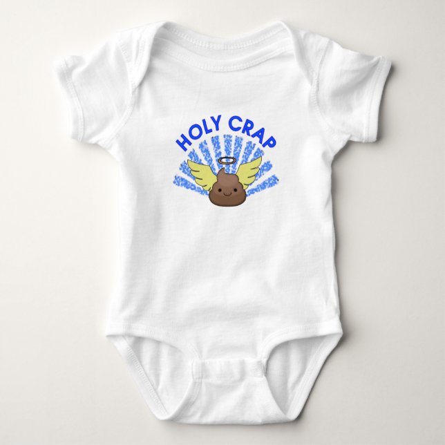 Holy Crap Baby Bodysuit (Front)
