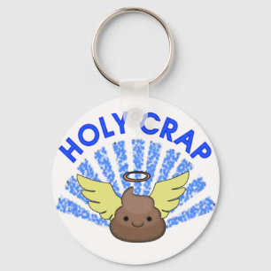 Holy Crap Key Ring