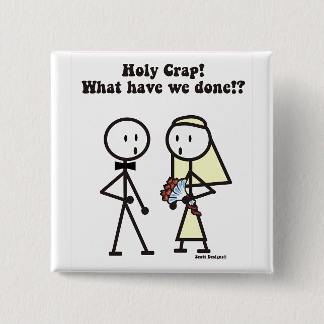 Holy Crap Pin (Front)