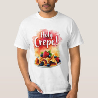 Holy Crepe! - Funny Berry Print Design for Berry  T-Shirt