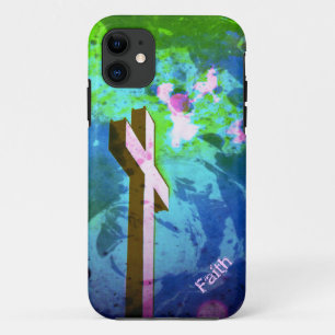 Holy Cross Painted iPhone 5 Case