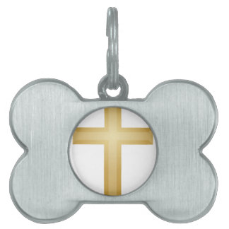 Holy Cross Pet Name Tag