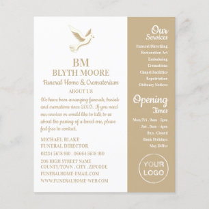 Holy Dove, Funeral Home, Directors Flyer