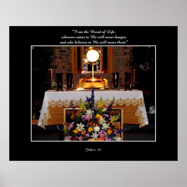 Holy Eucharist Holy Communion Poster (Front)