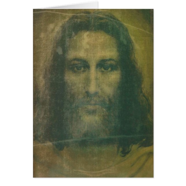Holy Face Mass Card (Front)