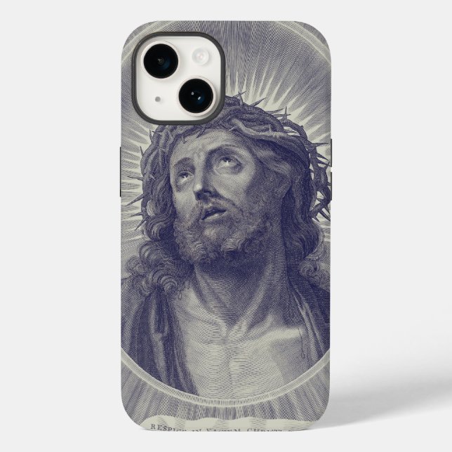 Holy Face of Jesus Case-Mate iPhone Case (Back)