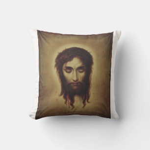 Holy Face of Jesus Christ Cushion