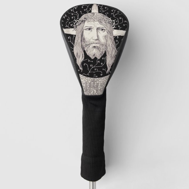 Holy Face of Jesus Christ Golf Head Cover (Front)