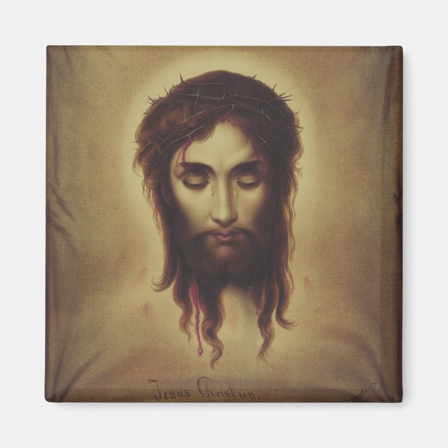 Holy Face of Jesus Christ Magnet (Front)