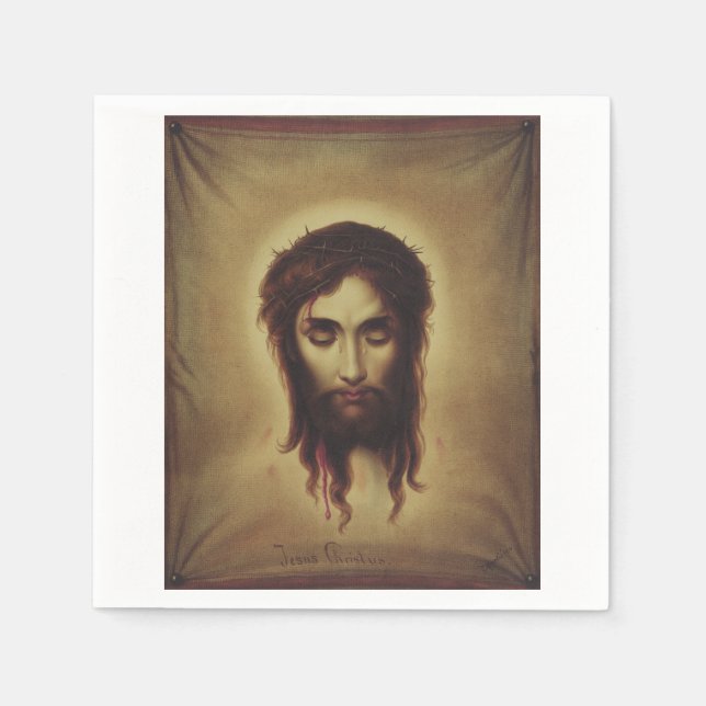 Holy Face of Jesus Christ Napkin (Front)