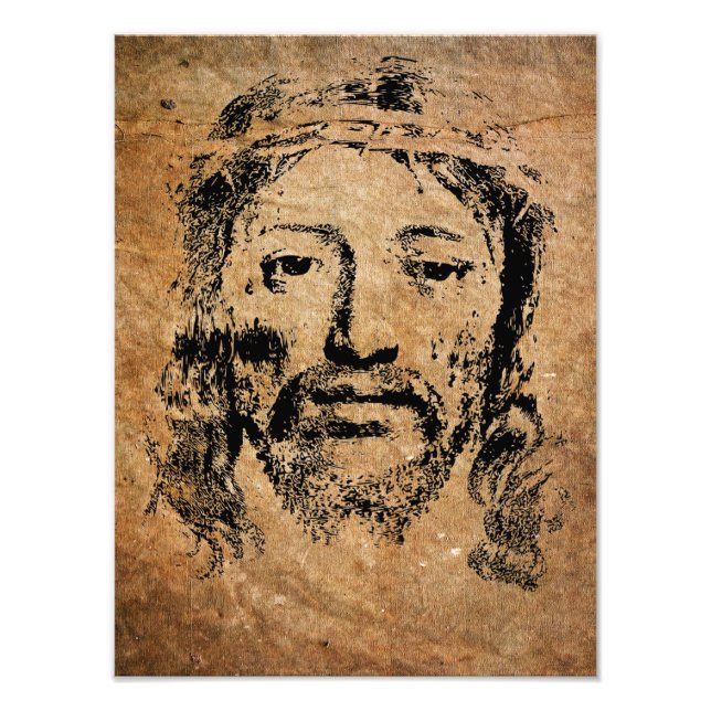 Holy Face of Jesus Christ Photo Print (Front)
