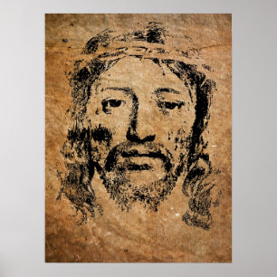 Holy Face of Jesus Christ Poster