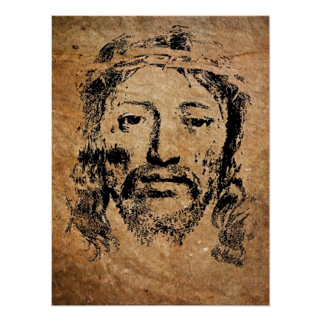 Holy Face of Jesus Christ Poster (Front)